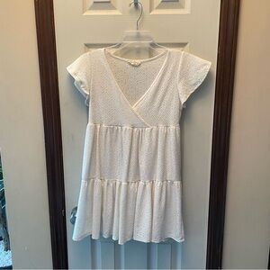 Jessica Simpson White Eyelet Blouse